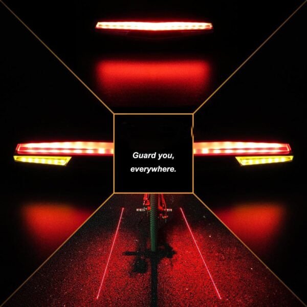 Smart LED Wireless Tail Light | Ultra-Bright & Remote Control