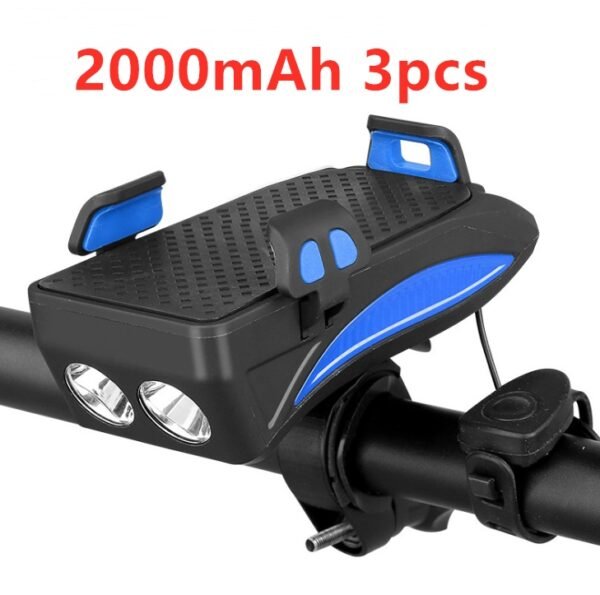 1621140986109.jpg Motorcycle & Bicycle Phone Holder with USB Charger, Bell, and Front Light