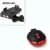 Motorcycle & Bicycle Phone Holder with USB Charger, Bell, and Front Light