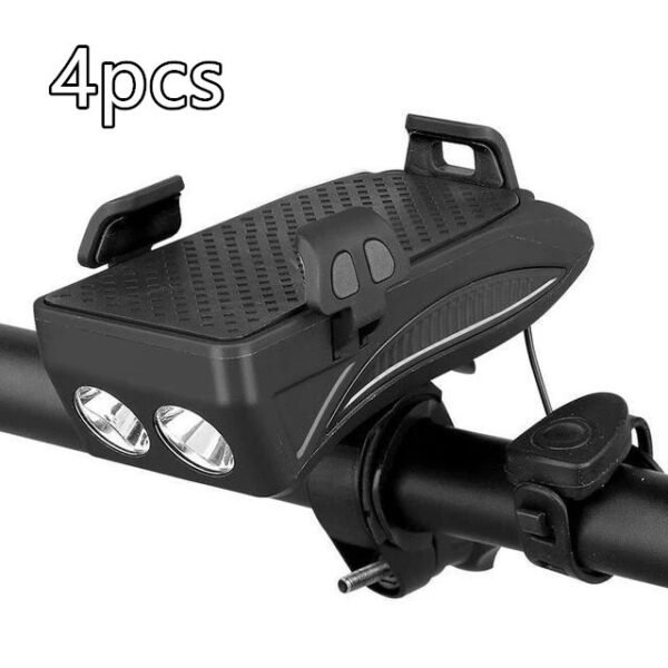 High-Performance Bicycle Light | Durable Metal & 4000 mAh Battery