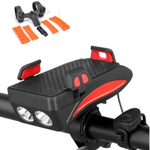 High-Performance Bicycle Light | Durable Metal & 4000 mAh Battery