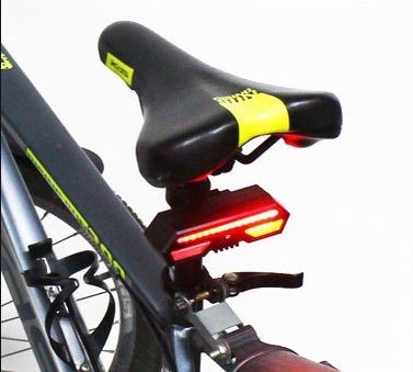 Smart Bicycle Taillight with Remote | Waterproof & Bright