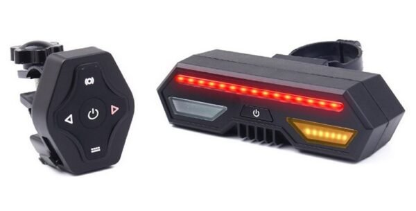 Smart Bicycle Taillight with Remote | Waterproof & Bright