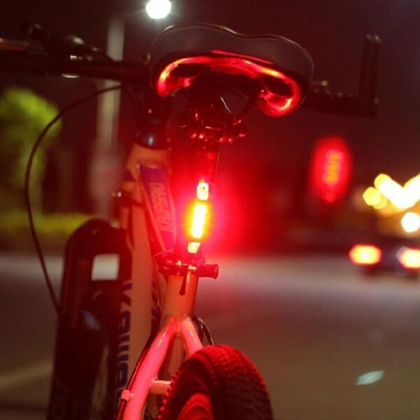 Ultra-Bright Bike LED Taillight | Waterproof, Rechargeable, 4 Modes