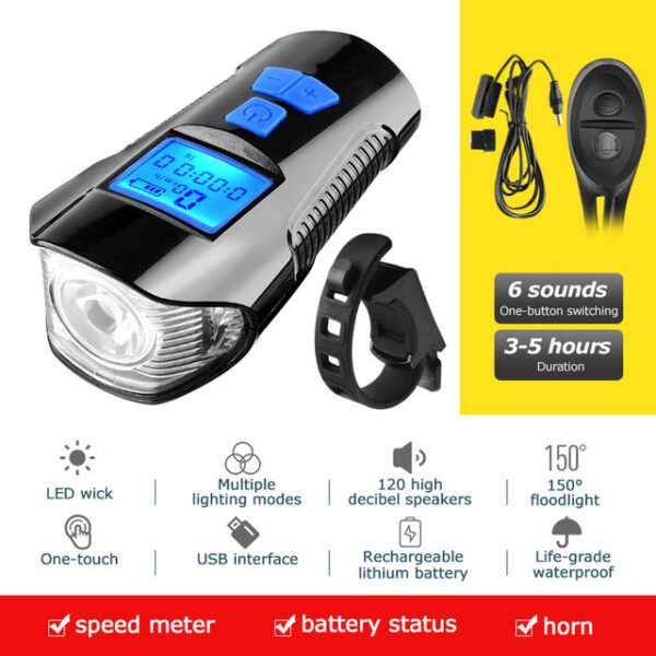 3167985224286.jpg Waterproof USB Bicycle Light | Durable, Rechargeable & Bright