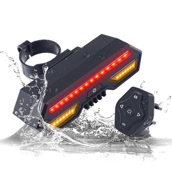 Smart Bicycle Taillight with Remote | Waterproof & Bright