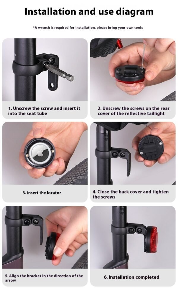 9c6c4a6c-7f8d-47c6-ad7a-cc74d64318c8.jpg Positioning Anti-theft Taillight Bracket Bicycle Seat Post Reflective Taillight