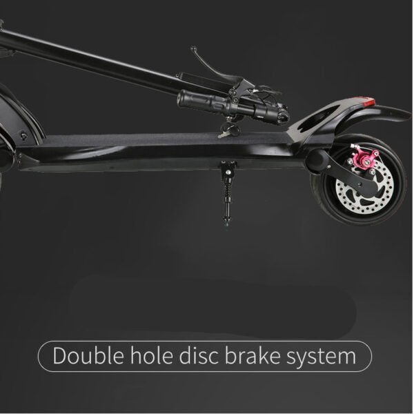 09815516-aac1-4b43-aa28-0298a3541f5c.jpg Double Drive Folding Scooter | Wide Tires, 2 Wheels, Fast Charging