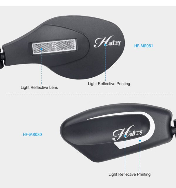 Hafny Bicycle Rearview Mirror – Durable & Safe Rearview for Cycling