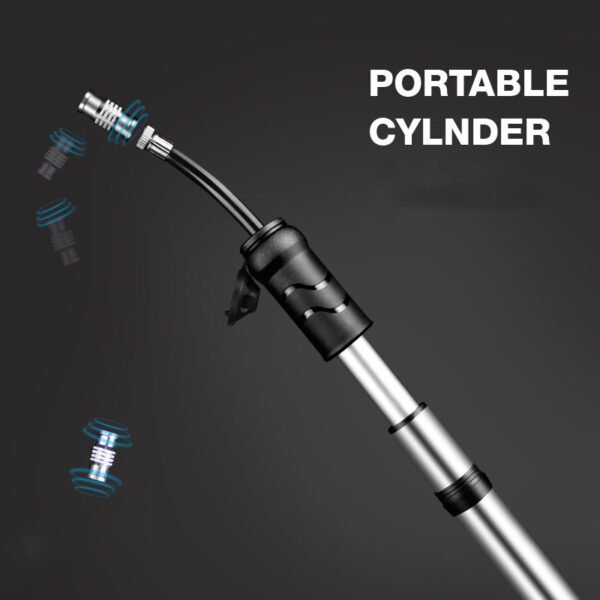 WILD MAN High Pressure Portable Bicycle Pump | Road & MTB