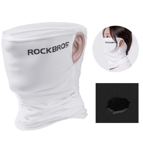 Men’s Half Mask Ice Cloth – Breathable & Adjustable for Cycling