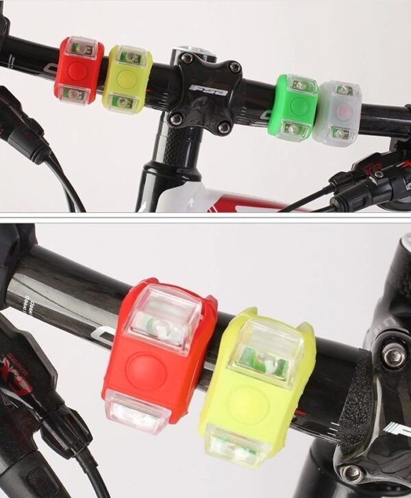 Mountain Bike Warning LED Taillights & Headlights | Multifunctional Bike Lights