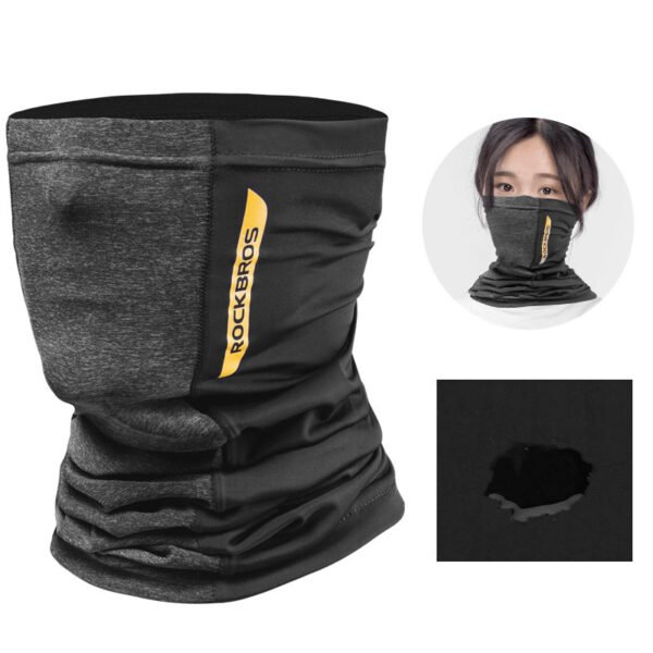 Men’s Half Mask Ice Cloth – Breathable & Adjustable for Cycling