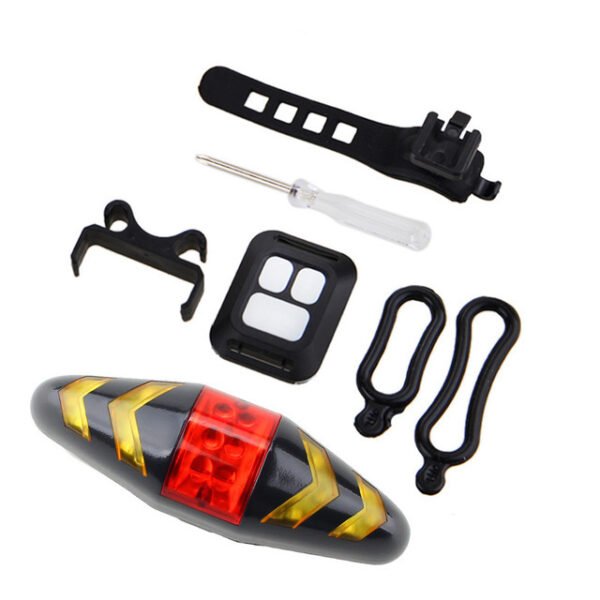 Wireless Remote Control Bicycle Taillight - LED Signal Safety