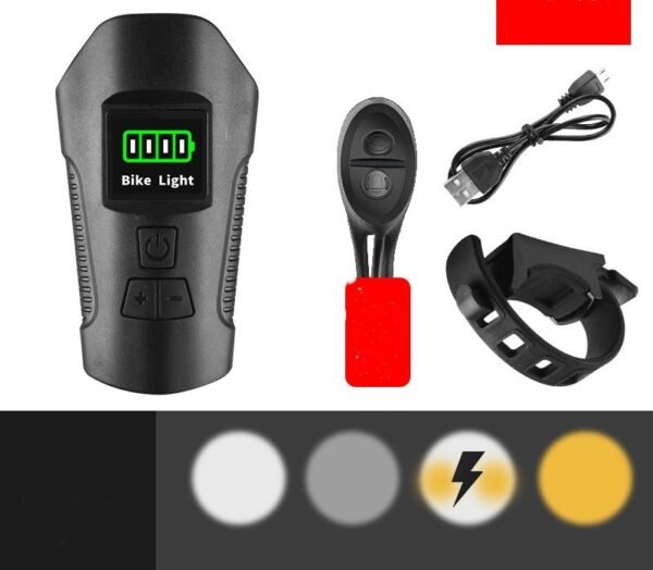 1505273787603.jpg Strong LED Bicycle Light | 350 Lumens, USB Rechargeable Front Light