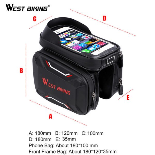 1534980635648.jpg Waterproof Cycling Bag | Large Capacity, Hard Shell, Touch Screen