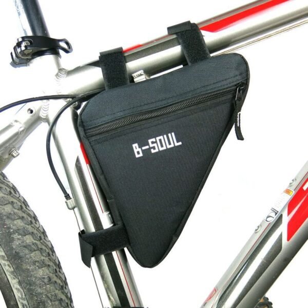 Durable Triangle Bicycle Saddle Bag – Rainproof & Compact Storage