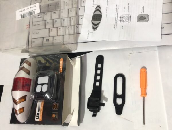 Wireless Remote Control Bicycle Taillight - LED Signal Safety