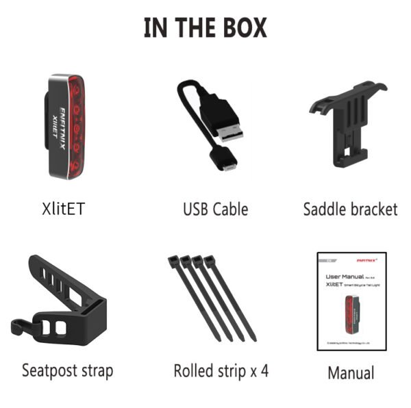 Night Bike Taillights with Seat Cushion & Double Brackets | IPX5 Waterproof