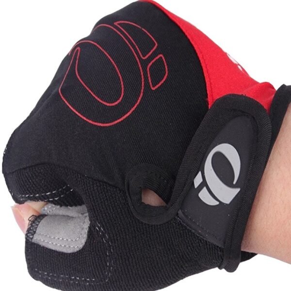 Breathable Shock Absorbing Bike Gloves | Half Finger Microfiber