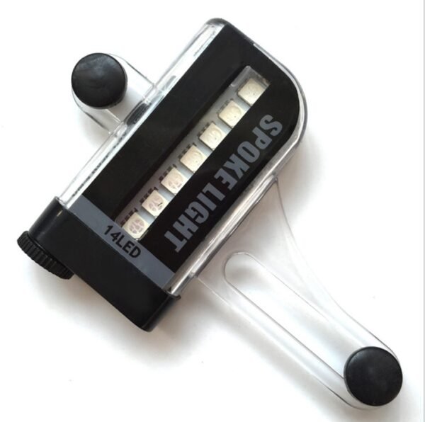 14 LED Motorcycle Bike Light | RGB Color, Vibration Control