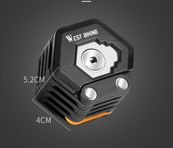 Electric Bicycle Chain Folding Lock | Secure & Durable