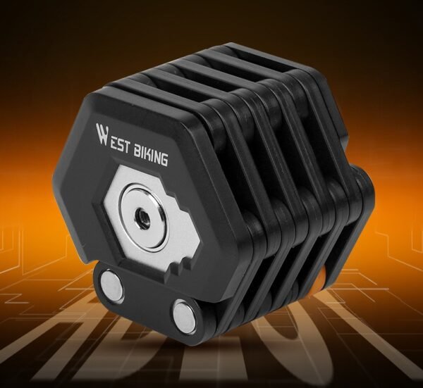 Electric Bicycle Chain Folding Lock | Secure & Durable