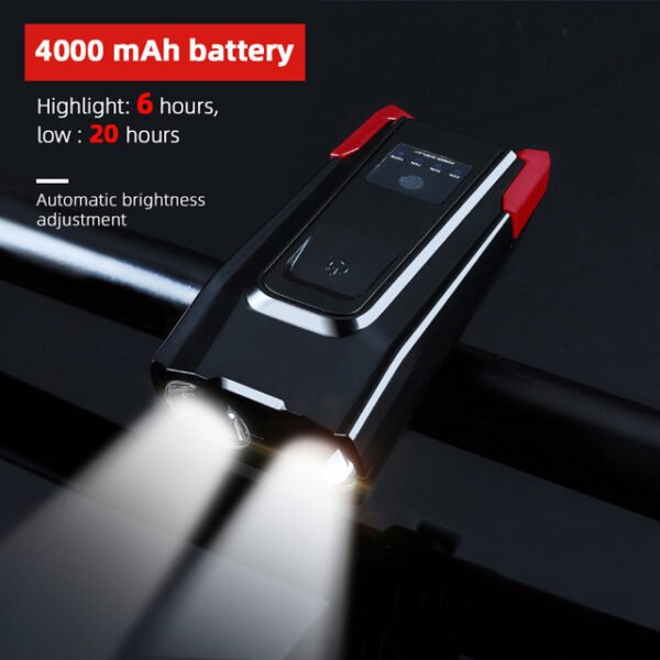 800 Lumens Bicycle Light | IPX6 Waterproof, USB Rechargeable