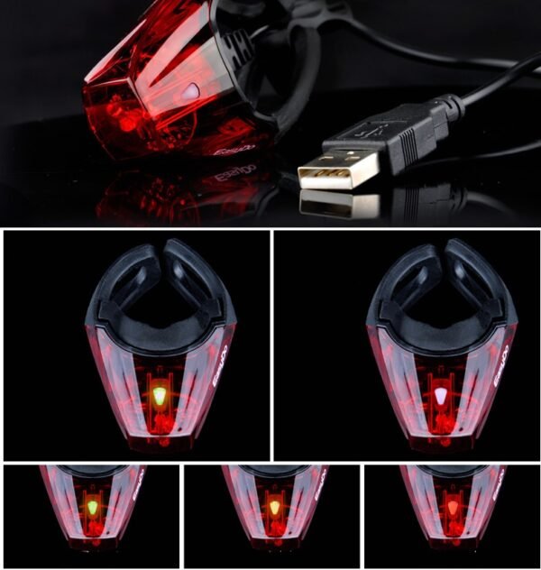 Bicycle Tail Light Safety - LED Night Riding Light