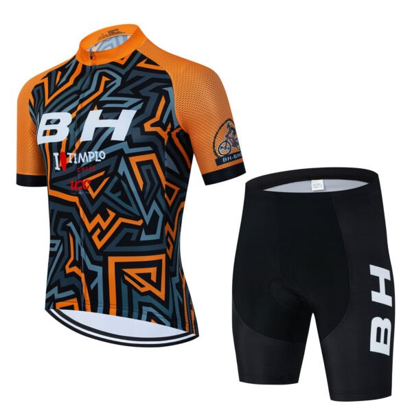 2a87af05-5ba2-43a7-ba49-0c279e798e85.jpg BH Men's Short Sleeve Cycling Sweatshirt | Quick-Dry & Breathable