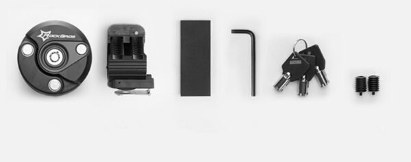 High-Security Folding Bicycle Lock Chain | Anti-Theft Metal Lock