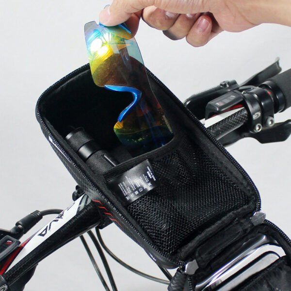 Waterproof Bicycle Frame Bag | 1L Storage for Essentials