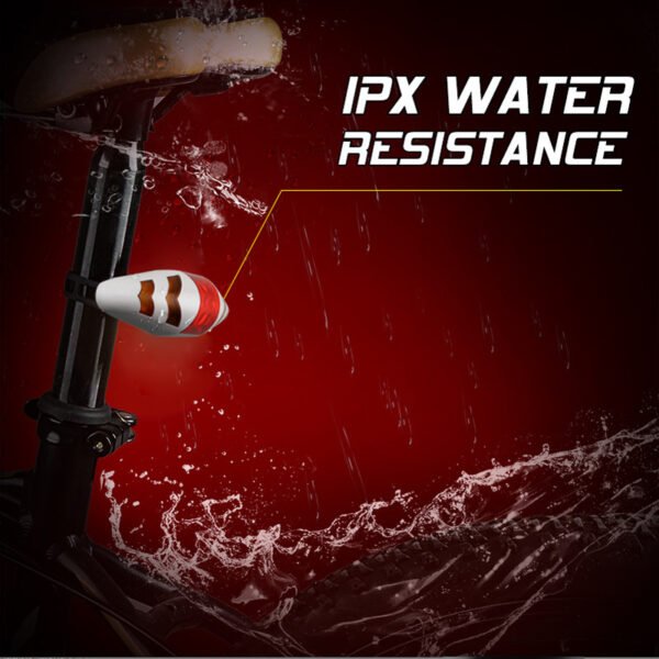 Wireless Remote Control Bicycle Taillight - LED Signal Safety