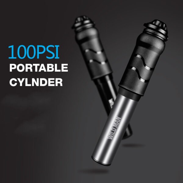 WILD MAN High Pressure Portable Bicycle Pump | Road & MTB