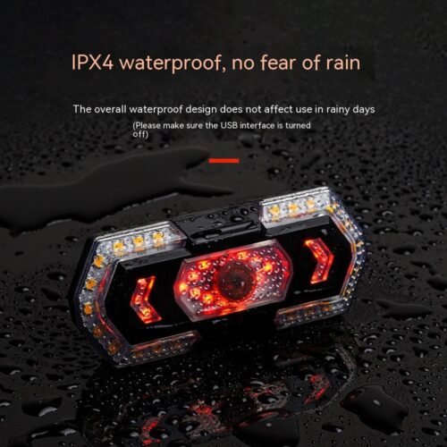 Wireless Steering Remote Control LED Taillight | USB Charging, Waterproof Wireless Steering Remote Control Led Taillight
