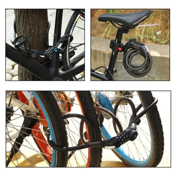 Secure Your Ride: LED Lamp Bicycle Safety Code Lock