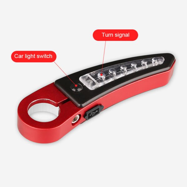 Bicycle Handle Sleeve with Solar Charging Lamp | Anti-Skid Grip