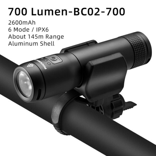 USB Rechargeable Bicycle Headlight - Bright, Waterproof & Durable