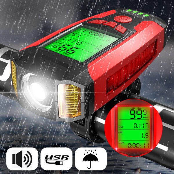 638636020122.jpg Bicycle Headlight Wireless Code Meter | 350m Brightness