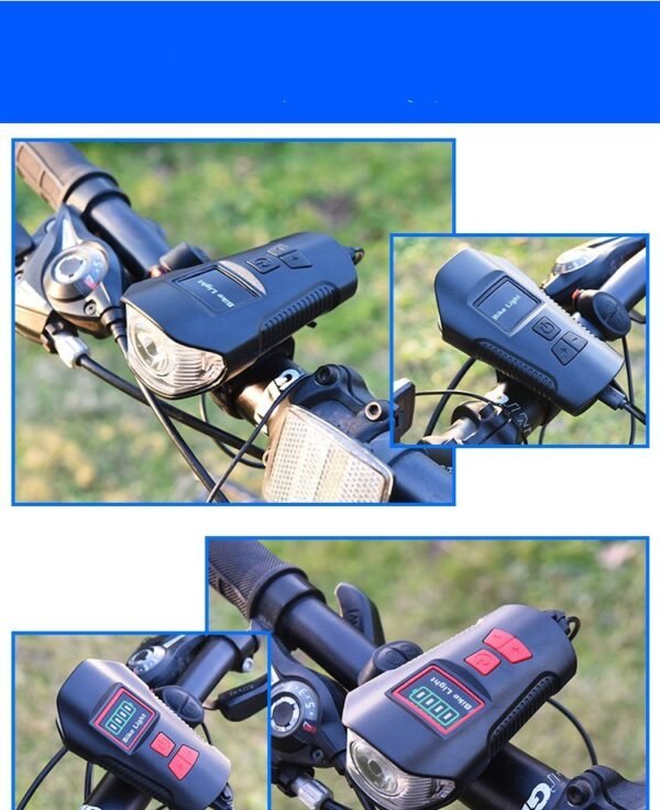 714541038565.jpg Strong LED Bicycle Light | 350 Lumens, USB Rechargeable Front Light