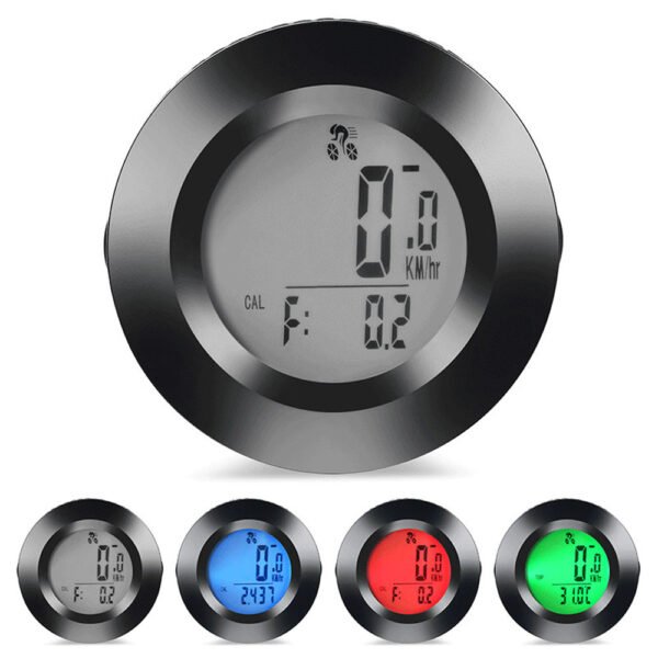 Luminous Bicycle Odometer | Calorie, Temp & Dual Bike Tracking