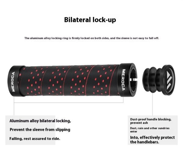 Lock Anti-slip Bicycle Handle Grip | Comfortable & Durable