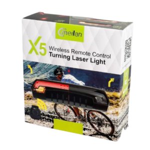 Bicycle Tail Light with Laser Safety