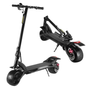 Double Drive Folding Scooter with Wide Tires