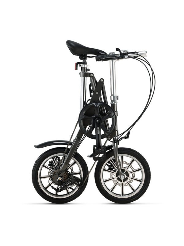 14-Inch Portable Folding Bicycle | Compact & Durable