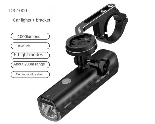 USB Rechargeable Bicycle Headlight - Bright, Waterproof & Durable