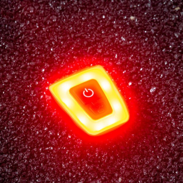 USB Rechargeable Bicycle Helmet Warning Taillight - Safety Light