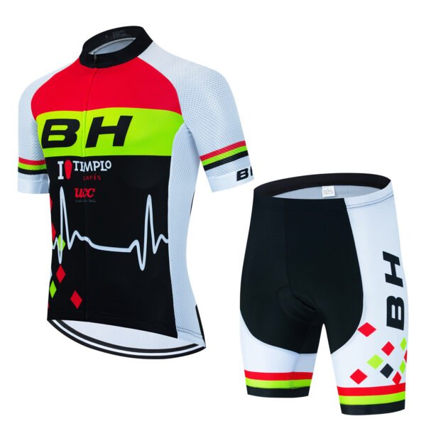 dc2a4bd0-fc41-4632-92b4-a1455be08667.jpg BH Men's Short Sleeve Cycling Sweatshirt | Quick-Dry & Breathable