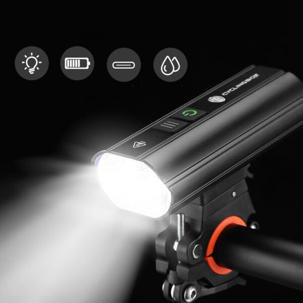1800 Lumens Rechargeable Bicycle Light | Ultra-Bright & Durable