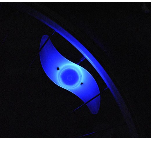 Willow Leaf Spoke Lamp - LED Bicycle Wire Light